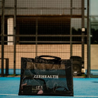 ClearTote Carry/Tennis Bag – Black